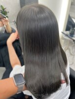 アルドーレフィエロ シンサイバシ(Ardore fiero shinsaibashi)&nbsp;話題のブリーチなしダブルカラー☆オリーブグレージュ