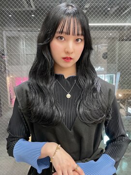 ロンドイディールバンダイ 新潟万代(Lond ideal) レイヤーカット×オリーブグレー