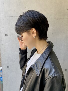 ハルキ ミナト ジャパン オオサカ(HARUKI MINATO japan OSAKA) 30代40代50代小顔似合わせカットくびレイヤーエモージュ大人可愛