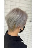 10代20代★大人かわいいダブルカラーブリーチミルクティーカラー
