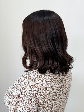 アヤラ オーガニックアンドスパ 東船橋店(AYALA) 【江添茉友】レッドブラウン×ゆる巻き