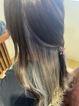 アローズ(arose) インナーカラー、シルバーグレー