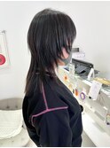 ネビージュ/アッシュ/ウルフ/ハイレイヤー/ミディアムウルフ