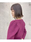 切りっぱなし大人ヘアショートヘア北千住