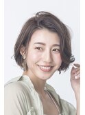 ミディアムショートボブ