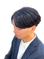 ビカム 名駅(become)&nbsp;曲がるメンズ縮毛矯正×毛流れセンターパート/名古屋/名駅