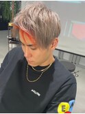 波巻きツイストスパイラルパーマ/フェザーパーマ/眉毛/メンズ