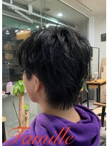ファミーユ 本山駅(Famille) 簡単セットメンズパーマ