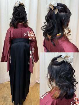 ヘアーメイク ツインズ(Hair Make TWINS) ハーフアップ