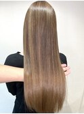 カット×髪質改善ストレート