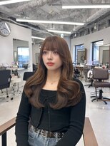 ハピネス 梅田茶屋町店(HAPPINESS)&nbsp;韓国風くびれ巻き/レイヤーカット