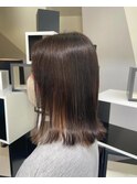 インナーカラー×アッシュカラー
