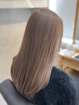 クララ(CLALA Ohashi)の写真/【髪質改善×カラー】髪の芯から潤いを与えてくれる★髪質改善の力で、カラーの美しさを守る◎