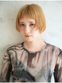 マッシュショート/ハイトーン/ミニボブ/個性的