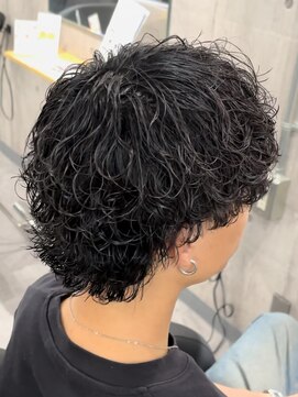 ビカムメンズヘアー 栄店(become men's hair) サーフカール/前髪下ろし/マッシュウルフ/メンズパーマ/名古屋