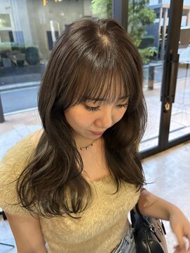 チル 福井駅前店(Chill) 福井オリーブ透明感カラー韓国くびれヘア学生レイヤー