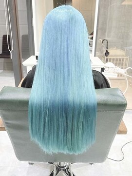 デイズ(days) 水色/ネイビーブルーカラーデザインカラーブリーチ