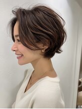 アフェクト 金沢文庫(affect) 金沢文庫/黒髪 ボブルフ ネビージュ 小顔 ワンレン 艶髪