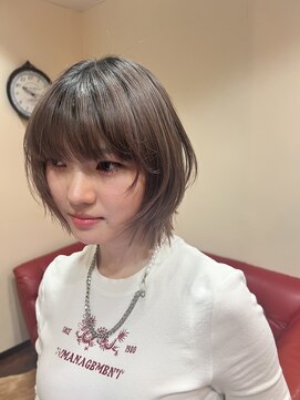 ヘアアンドスペース ベロン(hair&space velon) ミディアムレイヤー