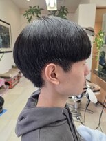 グラムゼロ&nbsp;メンズのナチュラルツーブロック風スタイル