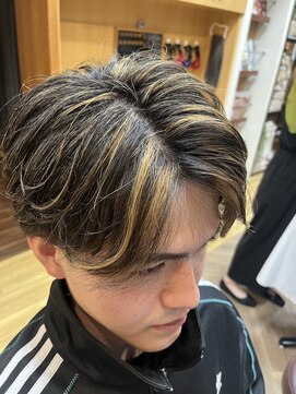 フレンズ 手稲店(friend's) ハイライトポイントカラーメッシュブリーチフェザー札幌美容室