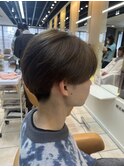 メンズ◎韓国風センターパートニュアンスカットで魅せる