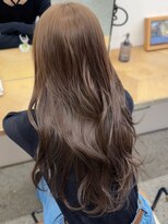 ミリ(mm)&nbsp;初カラーなら絶対これ！ブリーチなしWカラーの透明感ベージュ！