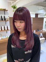 ドレス(DRESS)&nbsp;ピンクラベンダーとレイヤーカット