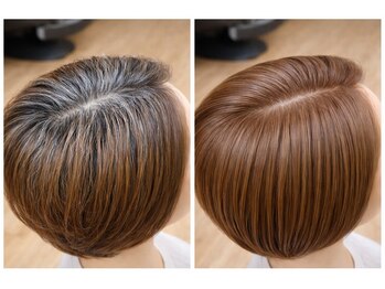ハートフルアンドビューティー 川島店(Heartful&Beauty)の写真/お買い物の合間に◎白髪染めマニキュア香草カラーで上品な大人女性へ♪