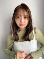 フラミューム 藤枝(flammeum)&nbsp;顔まわりレイヤースタイル