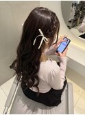 【新宿駅/新宿三丁目/ヘアセット/天使ヘア/お出掛けヘア】