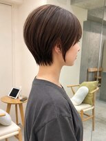 ミィ 浦和(mee)&nbsp;透明感カラー ボブ 前髪 ショート カラー ブリーチ&ダブルカラー