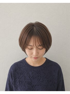 ノッシュ 七隈店(Hair Spa Nosh) ナチュラルショートボブ