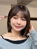 アビーツー(ABBEY2)&nbsp;ぱつっとボブ切りっぱなしボブ垢抜けボブボブカット大人ボブ