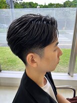 ラ ルーナ アレックス 神戸北町店(la luna alex)&nbsp;メンズセンターパート
