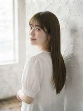 アンパサンド桜台(ampersand)&nbsp;20代オリーブストレートロングスタイル
