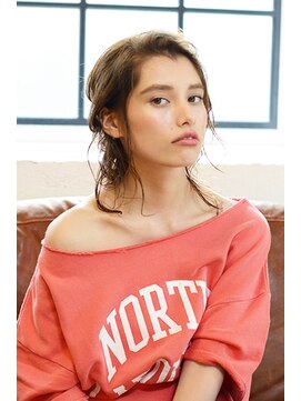 アース 今池店(HAIR&MAKE EARTH) 大人なラフお団子アレンジ【EARTH今池】