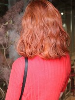 ランド(LAND)&nbsp;外国人風クリームオレンジ