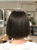 アッシュグレー×ボブ  担当  菊池健一郎