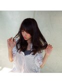 ゆるふわセミロング