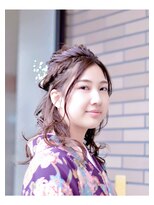 エンドレスウィズユー(ENDLESS WITH YOU)&nbsp;【品よく作る】卒業式ハーフアップ