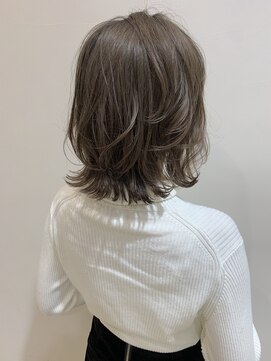 アンド ストーリーズ(&STORIES) ショートボブ/デザインカラー/ローライト/外ハネボブ