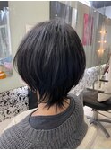 スッキリウルフカット