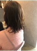 透明感アッシュベージュ