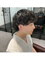 カルロイースタイル(CARLO e-style)&nbsp;襟足マッシュ＋ツイストスパイラル