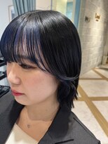 ロンド ストラーダ 心斎橋(Lond strada)&nbsp;【デザインカラー】大人可愛いネビージュ/インナーブルー