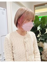 チェレ オレ 新金岡店(Chere ore)&nbsp;小鳥ベージュ×こなれボブ×インナーカラー