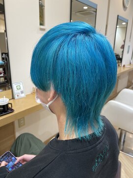 ラファンス 栗林店(LaFENCE) シアンカラー