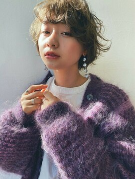 ロウバイレボ 柏(lou by revo) イメチェン/レッドブラウン/大人ミディ/フルバング/ショートボブ