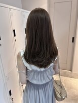 サンド 池袋(sand)&nbsp;韓国風ヘア/ワンホンヘア/ベージュカラー/顔周りカット